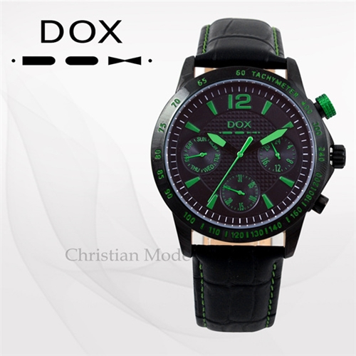 독스제팬(DOX) 남성시계(DX640BBGNBK/가죽)