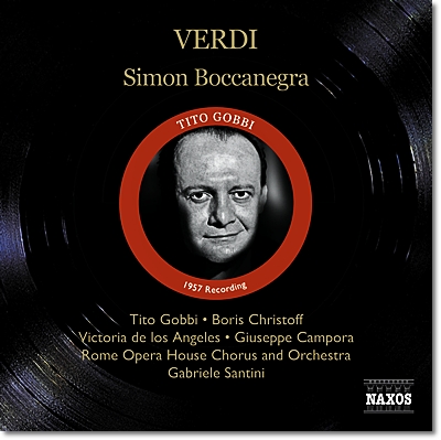 Gabriele Santini 베르디: 시몬 보카그네라 (Giuseppe Verdi: Simon Boccanegra) 