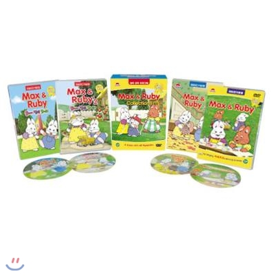 맥스 앤 루비(Max & Ruby) 4종 DVD 컬렉션(1탄 ~ 4탄)