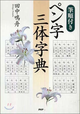 筆順付き ペン字三體字典