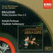 Itzhak Perlman Vladimir Ashkenazy - Brahms : Violin Sonatas Nos 1-3 (수입/미개봉/724356694521)