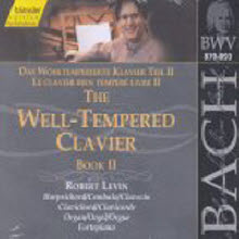 Robert Levin - Bach : The Well-Tempered Clavier Book Ii (2CD/수입/미개봉/92117)