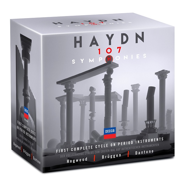 Christopher Hogwood 하이든: 교향곡 전곡집 - 호그우드, 브뤼헨, 단토네 (Haydn: Complete Symphonies 107 - Frans Bruggen / Ottavio Dantone)