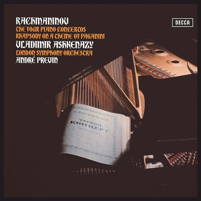 Vladimir Ashkenazy 라흐마니노프: 피아노 협주곡 전곡, 파가니니 랩소디 - 블라디미르 아쉬케나지, 앙드레 프레빈 (Rachmaninov: Piano Concertos, Paganini Rhapsody)