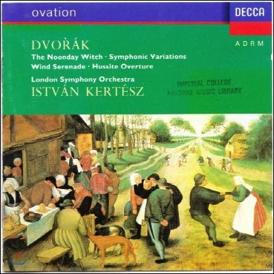 [중고] Istvan Kertesz / Dvorak &#8211; The Noonday Witch (수입/4250612)