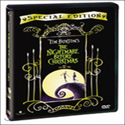 [중고] [DVD] Tim Burton&#39;s The Nightmare Before Christmas - 크리스마스의 악몽 SE (수입/한글자막없음)