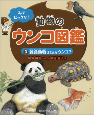 雜食動物はどんなウンコ?