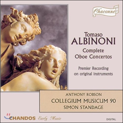 Anthony Robson 토마소 알비노니: 오보에 협주곡 전집 (Tomaso Albinoni: Complete Oboe Concertos)