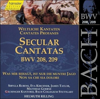 Helmuth Rilling 바흐: 세속 칸타타 BWV 208, 209 - 헬무트 릴링 (Bach : Secular Cantata)