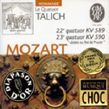 Le Quatuor Talich - Mozart : Quatuors No.22 &amp; 23 (수입/미개봉/cal5245)