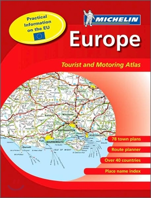 Michelin Europe Tourst & Motoring Atlas