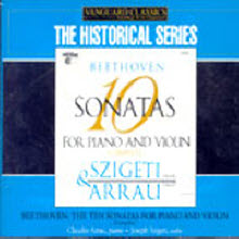 Joseph Szigeti Claudio Arrau - Beethoven : The Ten Sonatas For Piano And Violin (4CD/수입/미개봉/atmcd1585)