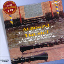 Heinz Holliger Maurice Bourgue - Albinoni : Concerti Op.7 & 2 Sonatas Op.2 (2CD/수입/미개봉/4757757)