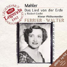 Bruno Walter Kathleen Ferrier - Mahler : Das Lied Von Der Erde etc. (수입/미개봉/4665762)