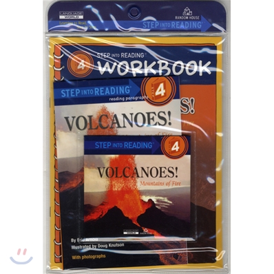Step Into Reading 4 : Volcanoes! Mountains of Fire (Book+CD+Workbook)