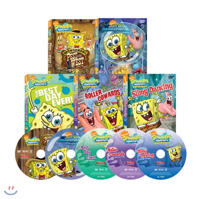 New! 2009 스폰지밥 SpongeBob 5종세트