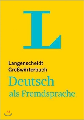 Langenscheidt Grosswoerterbuch Deutsch Als Fremdsprache