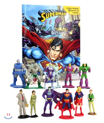 DC Superman My Busy Book 슈퍼맨 비지북 피규어책