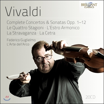 Federico Guglielmo 비발디: 표제가 있는 협주곡집과 소나타 Opp.1-12 전곡 (Vivaldi: Complete Concertos &amp; Sonatas)