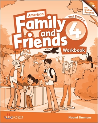 American Family and Friends: Level Four: Workbook with Online Practice