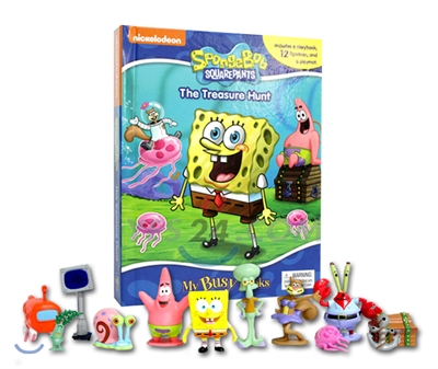 Spongebob My Busy Book 스펀지밥 비지북 피규어책