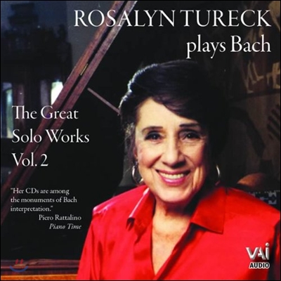 Rosalyn Tureck 로잘린 투렉이 연주하는 바흐 솔로 작품 2집 - 전주곡과 푸가 BWV846, 847, 영국 모음곡 3번 BWV808, 이탈리아 협주곡 BWV971 (Plays Bach: The Great Solo Works Vol.2)