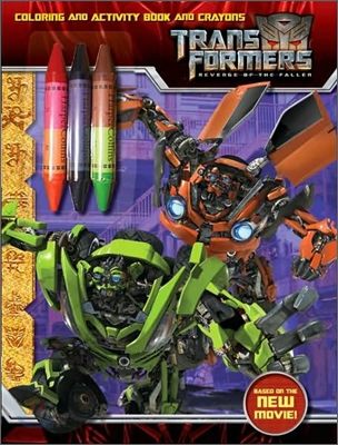 Transformers Revenge of the Fallen : Coloring and Activity Book and Crayons