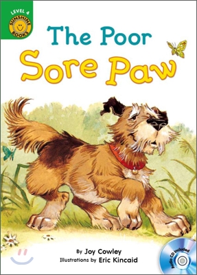 Sunshine Readers Level 4 : The Poor Sore Paw (Book &amp; CD)