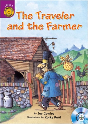 Sunshine Readers Level 5 : The Traveller and the Farmer (Book & QR코드)