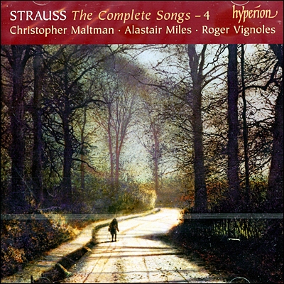 Roger Vignoles / Christopher Maltman 슈트라우스: 가곡 전곡집 4권 - 로저 비뇰스, 크리스토퍼 몰트먼 (R. Strauss: The Complete Songs Vol.4)