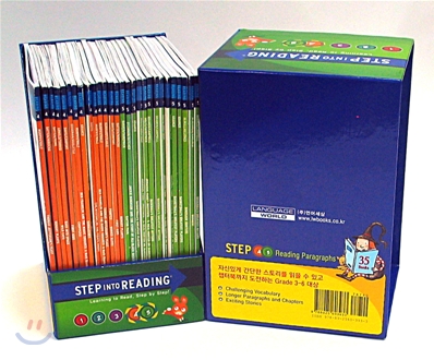 Step Into Reading : Step 4, 5 Set 35종 (도서관 세트)