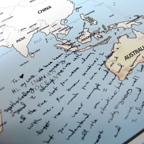 세계지도 10장 - World Map sketch