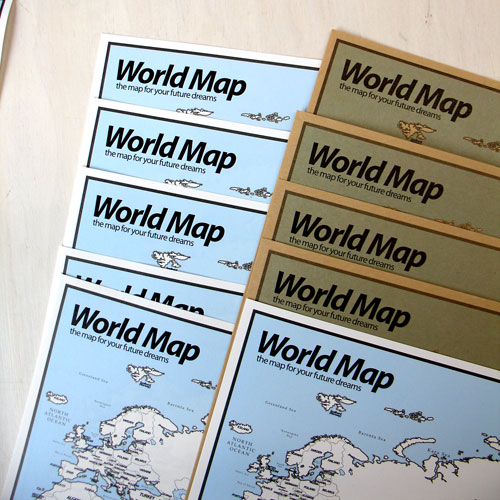 세계지도 10장 - World Map sketch