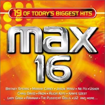 Max 16 (맥스 16집): 19 Of The Today's Biggest Hits