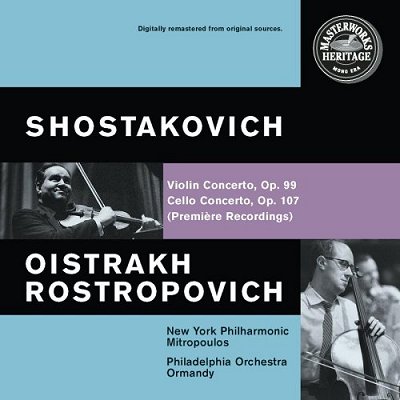 Mstislav Rostropovich / David Oistrakh 쇼스타코비치: 바이올린, 첼로 협주곡 (Shostakovich: Violin, Cello Concerto)