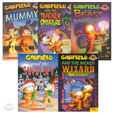 Garfield 영어 챕터북 시리즈 #1 ~ #5 (Book+CD)