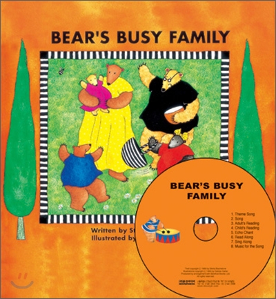 Bear&#39;s Busy Family (Boardbook + CD 1장 + Mother Tip)