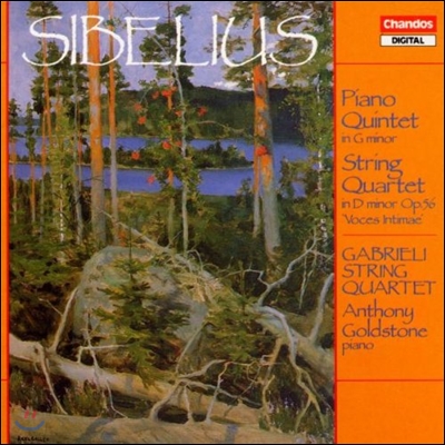 Gabrieli Quartet 시벨리우스: 피아노 오중주, 현악 사중주 '친근한 목소리' (Sibelius: Piano Quintet JS159, String Quartet Op.56 'Voces Intimae')