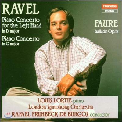 Louis Lortie 라벨: 왼손을 위한 피아노 협주곡 / 포레: 발라드 (Ravel: Piano Concerto for the Left Hand / Faure: Ballade Op.19) 루이 로르티