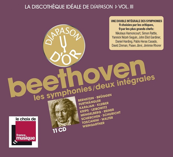 디아파종 베토벤 교향곡 전곡 명연주 박스세트 (La Discotheque Ideale de Diapason Vol.3) [11CD]