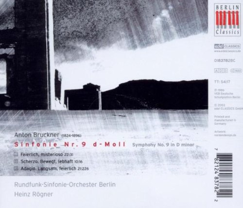 Heinz Rogner 브루크너: 교향곡 9번 - 하인츠 뢰그너 (Bruckner: Symphony No.9)