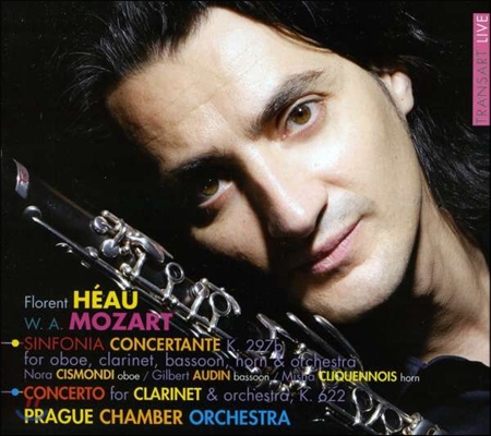 Florent Heau 모차르트: 클라리넷 협주곡, 신포니아 콘체르탄테 (Mozart: Sinfonia Concertante K.297b, Concerto for Clarinet & Orchestra K.622)