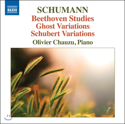 Olivier Chauzu 슈만: 피아노 변주곡 작품 - 베토벤 연습곡, 유령 & 슈베르트 변주곡 (R. Schumann: Beethoven Studies, Ghost Variations, Schubert Variations) 올리비에 쇼쥐