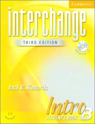 (3판)Interchange Level Intro B : Student Book with Self-Study CD