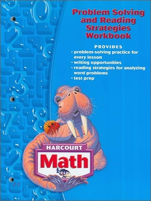 Harcourt Math Grade 3 : Problem Solving & Reading Workbook (2007)