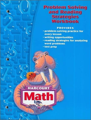 Harcourt Math Grade 3 : Problem Solving &amp; Reading Workbook (2007)