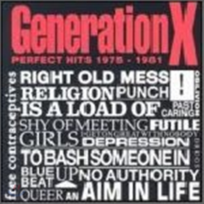 Generation X - Perfect Hits 1975-1981