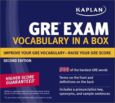 Kaplan Gre Exam Vocabulary in a Box