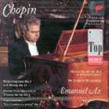 Emanuel Ax - Chopin : Piano Concerto No1 (수입/sk60771)
