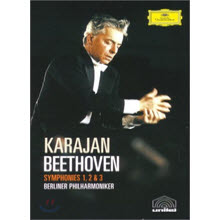 [DVD] Herbert von Karajan - Beethoven : Symphony No.1 2 3 (수입/미개봉/0734101)